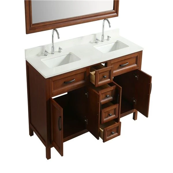 Solid Wood Bathroom Cabinet Manufacturers