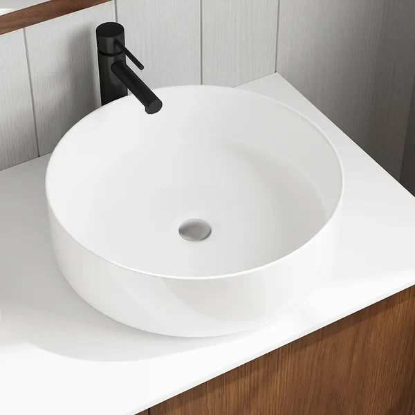 Teak Wood Freestanding Double Bathroom Vanity